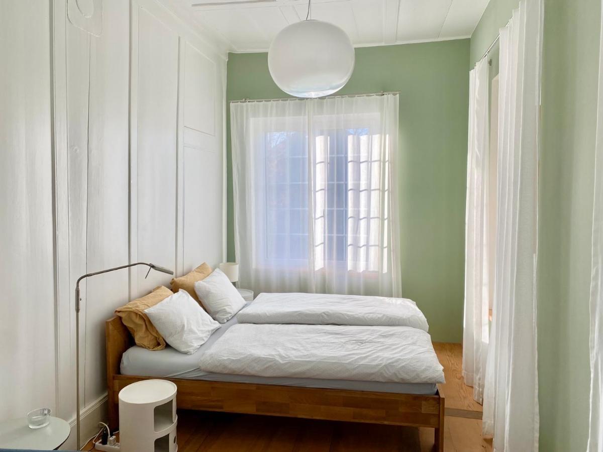Lovely Studio In A Villa From 18Th Century Thun Bagian luar foto